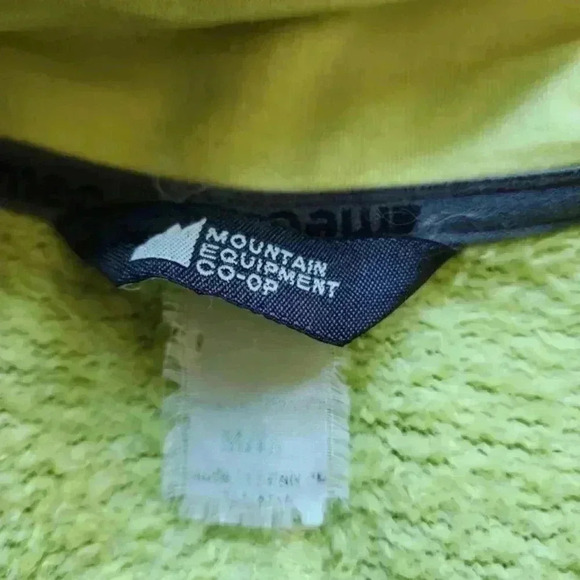 MEC Mountain Equipment Co-op Fleece Jacket Full Zip Green Women's size Medium - Picture 11 of 16